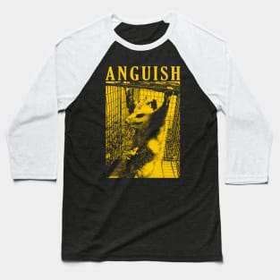 Possum Mood: Anguish Baseball T-Shirt